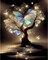 Diamond Painting Kits for Adults. Butterfly Tree of Life Diamond Art Full Drill Round Gem Art 5D Diamond Dots Diamond Kits for Beginners Gem Art Painting Suitable Home Wall Decor 12x16inch